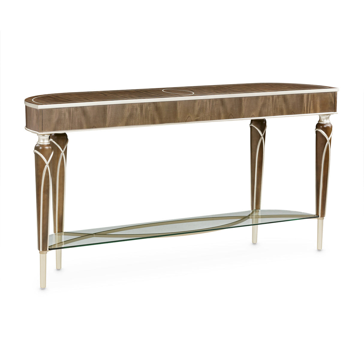 Aico Furniture - Villa Cherie Console Table In Hazelnut - N9008223-410