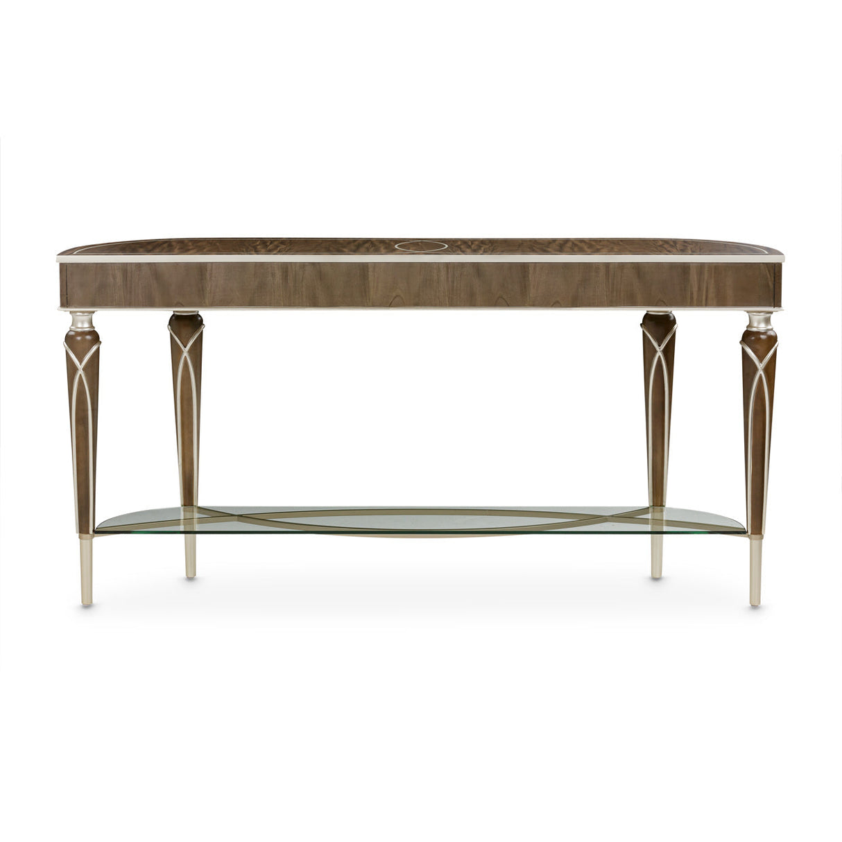 Aico Furniture - Villa Cherie Console Table In Hazelnut - N9008223-410