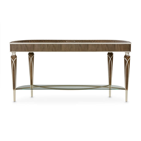 Aico Furniture - Villa Cherie Console Table In Hazelnut - N9008223-410