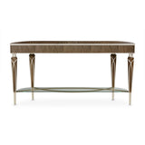 Michael Amini Villa Cherie Hazelnut Console Table - Home Elegance USA