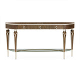 Aico Furniture - Villa Cherie Console Table In Hazelnut - N9008223-410