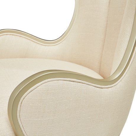 Aico Furniture - Villa Cherie Caramel Desk Chair In Chardonnay - N9008244-822