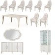 London Place 12-Piece Rectangular Dining Room Set Creamy Pearl — AICO Furniture