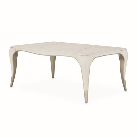 Aico Furniture - London Place Rectangular Dining Table In Creamy Pearl - Nc9004000-112