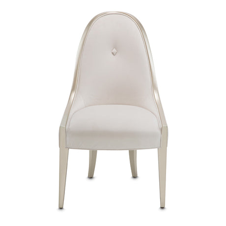 Aico Furniture - London Place Side Chair In Creamy Pearl (Set Of 2) - Nc9004003A-112