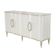 London Place Sideboard with Marble Top – Creamy Pearl by Michael Amini N9004007-112