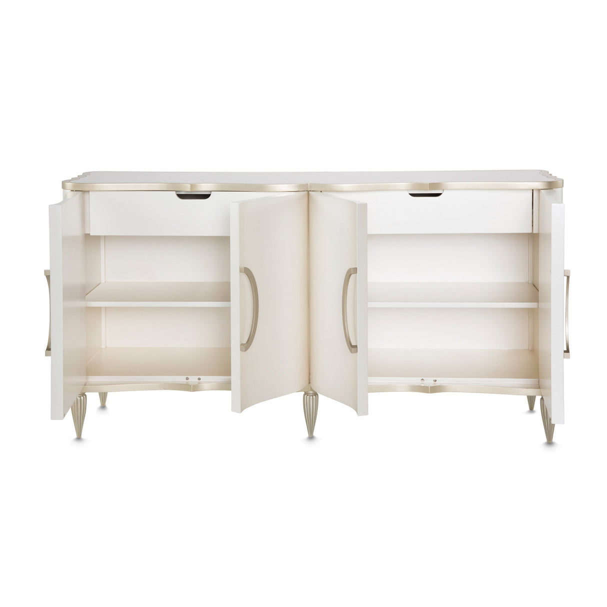 Aico Furniture - London Place Sideboard In Creamy Pearl - Nc9004007-112