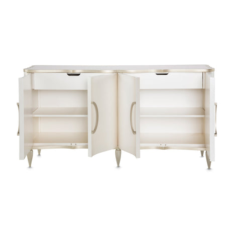 Aico Furniture - London Place Sideboard In Creamy Pearl - Nc9004007-112