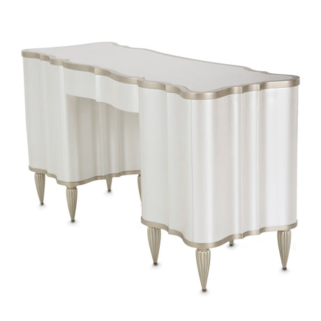 Aico Furniture - London Place Vanity Desk In Creamy Pearl - Nc9004058-112