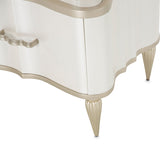 Aico Furniture - London Place Tiered Vertical Storage Cabinets-Chest In Creamy Pearl - Nc9004070-112