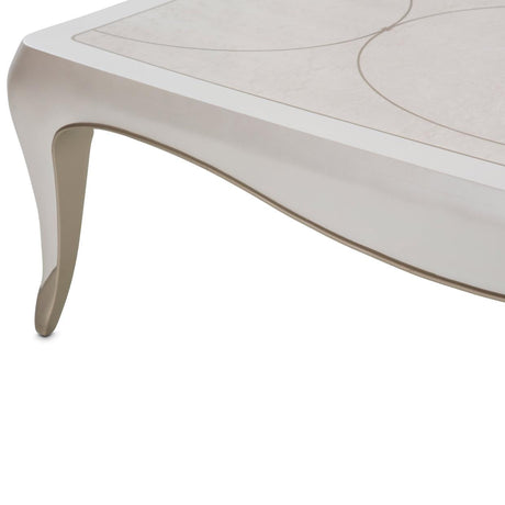 Michael Amini London Place Rectangular Cocktail Table - Home Elegance USA