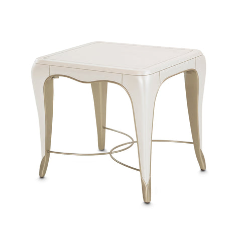 Aico Furniture - London Place End Table In Creamy Pearl - Nc9004202-112