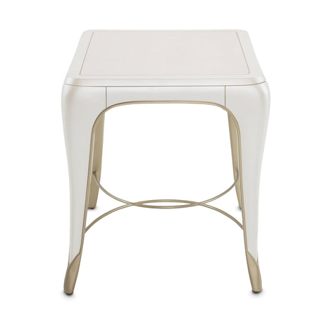 Aico Furniture - London Place End Table In Creamy Pearl - Nc9004202-112