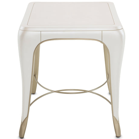 Aico Furniture - London Place End Table In Creamy Pearl - Nc9004202-112