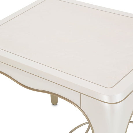 Aico Furniture - London Place End Table In Creamy Pearl - Nc9004202-112