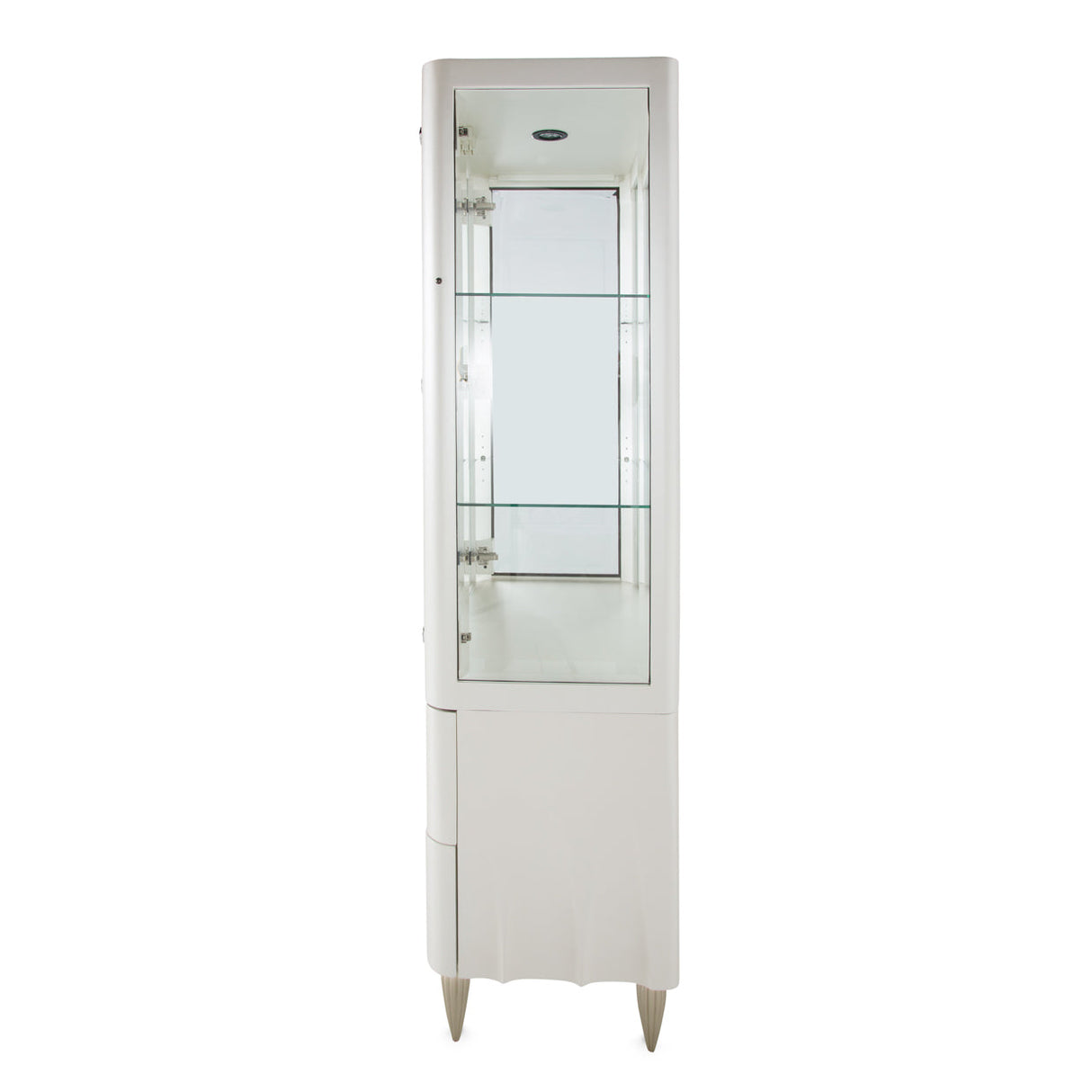 Aico Furniture - London Place Display Cabinet In Creamy Pearl - Nc9004209-112