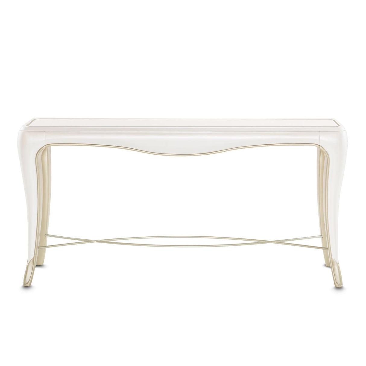 Aico Furniture - London Place Console Table In Creamy Pearl - Nc9004223R-112