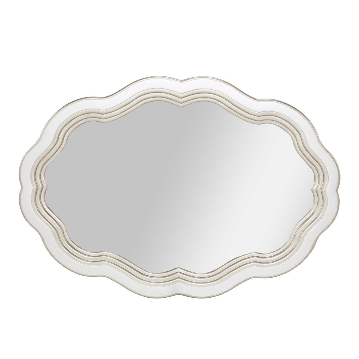 Aico Furniture - London Place Wall Mirror In Creamy Pearl - Nc9004260-112