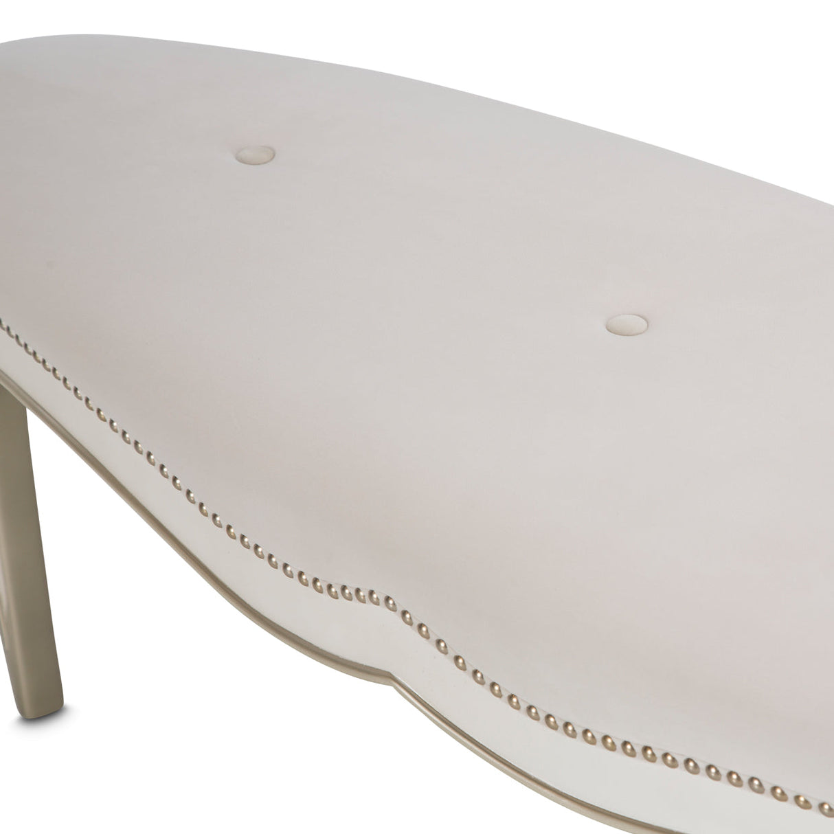 Aico Furniture - London Place Bench In Creamy Pearl - Nc9004904-112