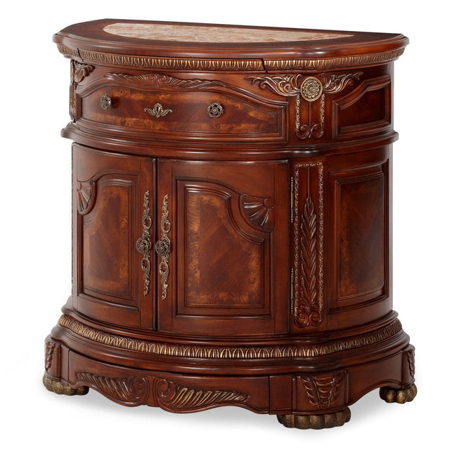 Michael Amini Cortina Nightstand - Home Elegance USA