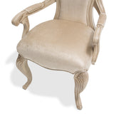 Michael Amini Platine De Royale Champagne Arm Chair - Home Elegance USA