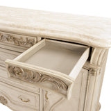 Michael Amini Platine De Royale Champagne Sideboard Nr09007-201 - Home Elegance USA