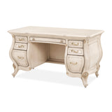 Michael Amini Platine De Royale Champagne Vanity/Desk - Home Elegance USA