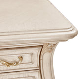 Michael Amini Platine De Royale Champagne Vanity/Desk - Home Elegance USA