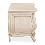 Michael Amini Platine De Royale Champagne Vanity/Desk - Home Elegance USA