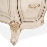 Michael Amini Platine De Royale Champagne Vanity/Desk - Home Elegance USA