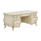 Michael Amini Platine De Royale Champagne Desk - Home Elegance USA