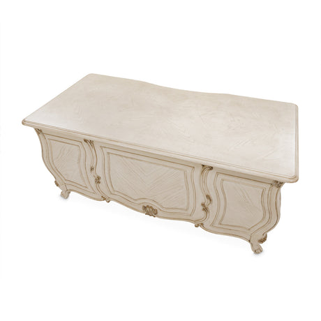 Michael Amini Platine De Royale Champagne Desk - Home Elegance USA