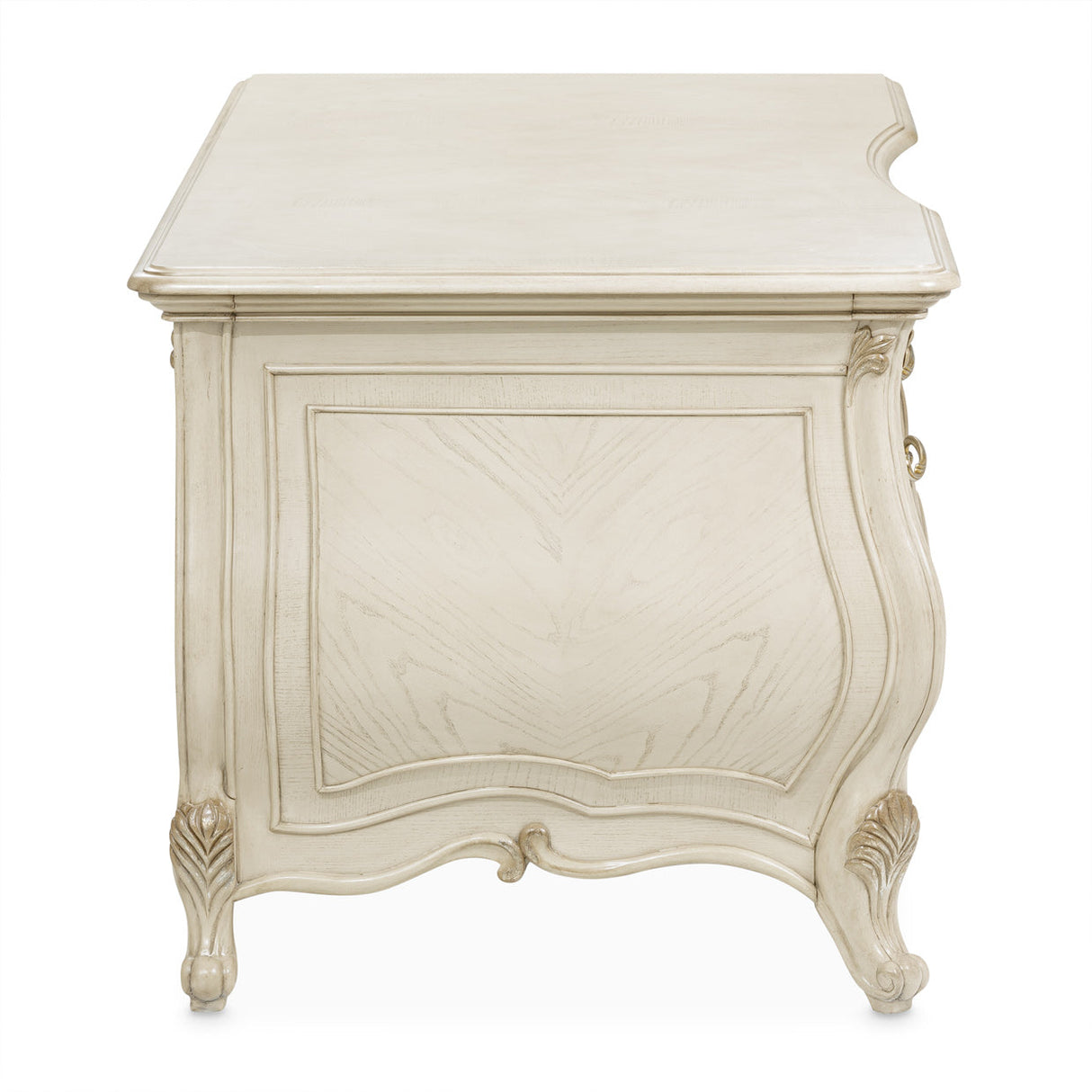 Michael Amini Platine De Royale Champagne Desk - Home Elegance USA