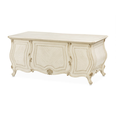 Michael Amini Platine De Royale Champagne Desk - Home Elegance USA