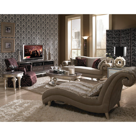 Michael Amini Hollywood Swank Upholstered Night Stand - Home Elegance USA