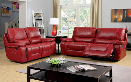 Newburg Motion Sofa and Loveseat Furniture of America