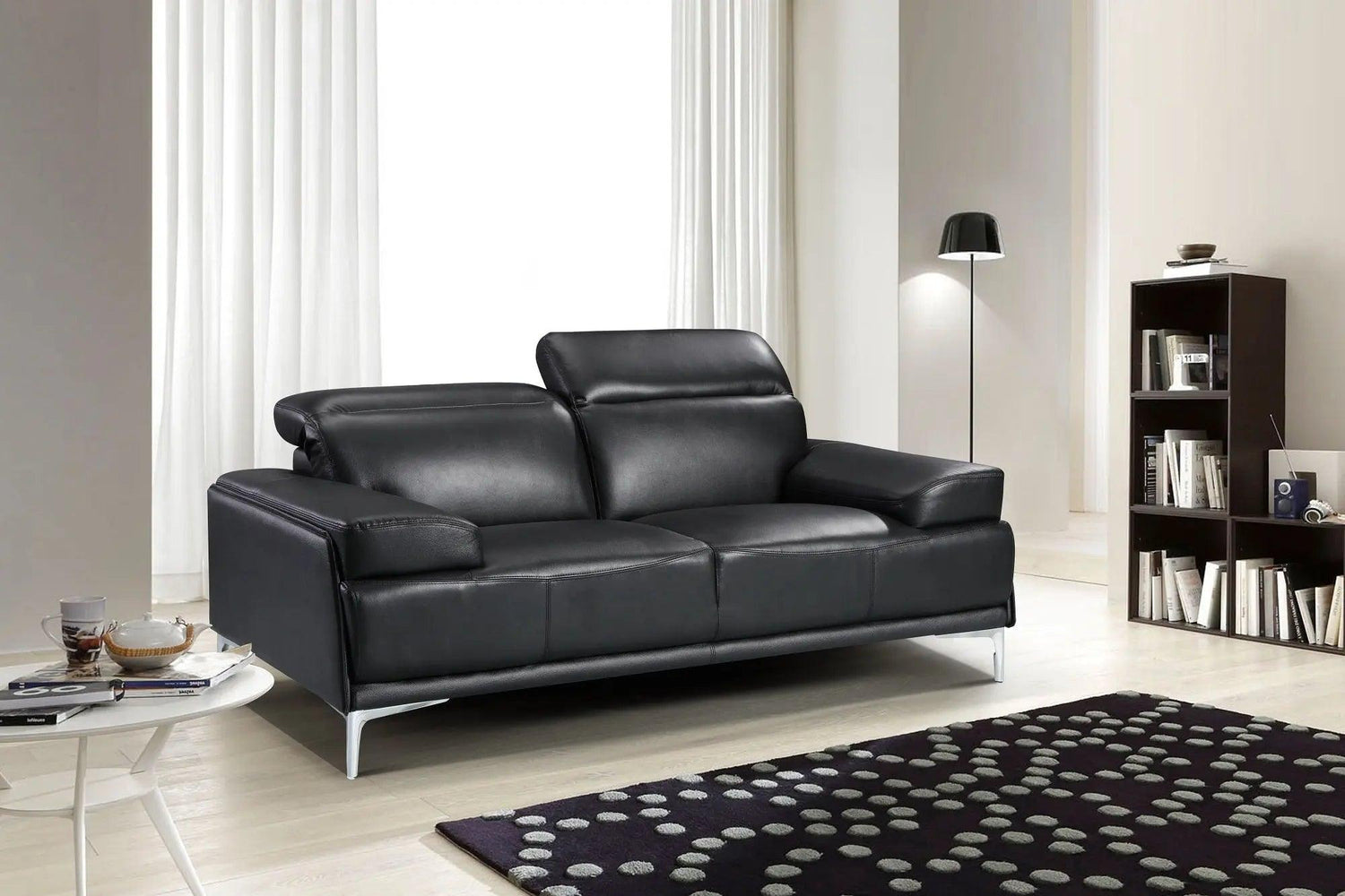 Nicolo Contemporary Sofa and Loveseat by J&M Furniture J&M Furniture