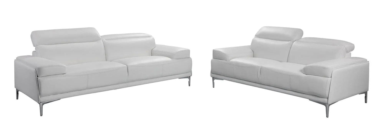 Nicolo Contemporary Sofa and Loveseat by J&M Furniture J&M Furniture