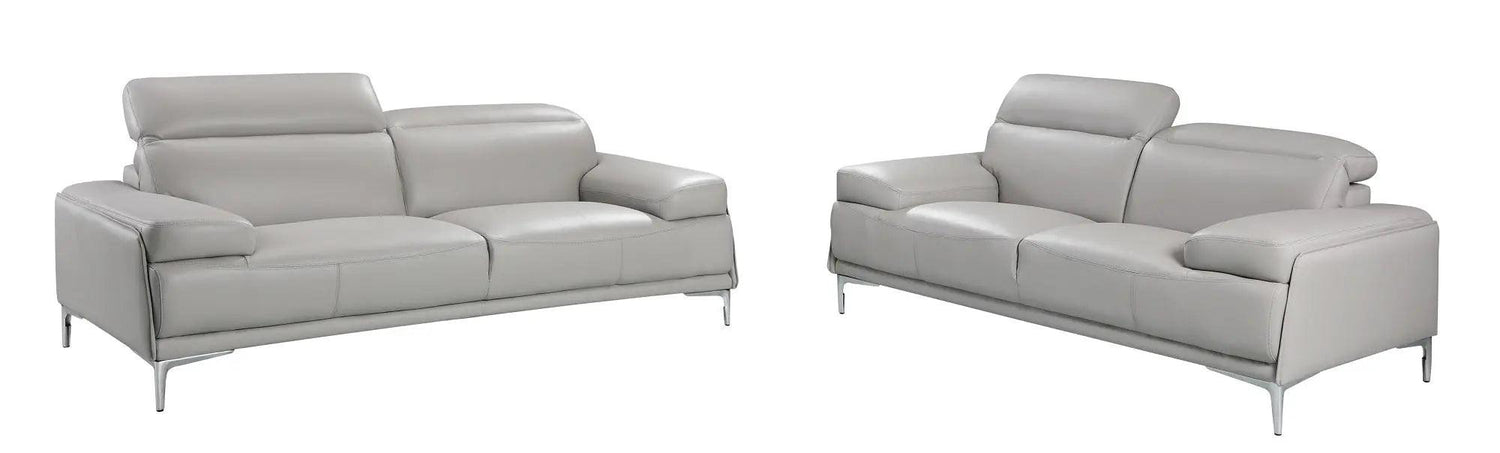 Nicolo Contemporary Sofa and Loveseat by J&M Furniture J&M Furniture