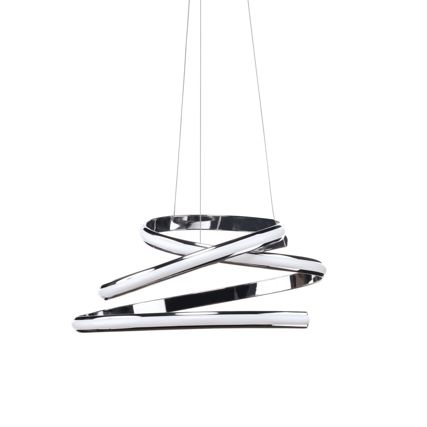 Oslo LED Adjustable Chandelier // Chrome - Home Elegance USA
