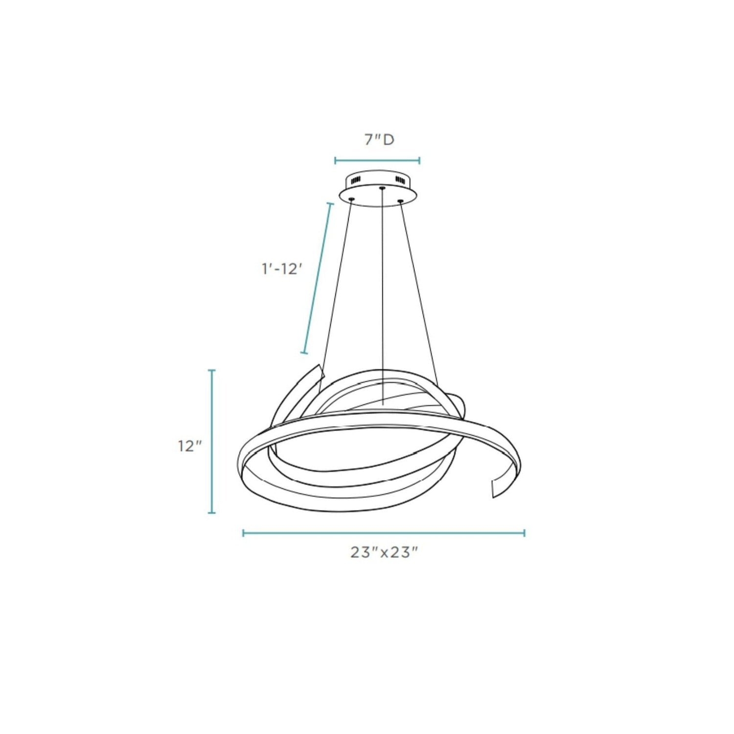 Oslo LED Adjustable Chandelier // Chrome - Home Elegance USA