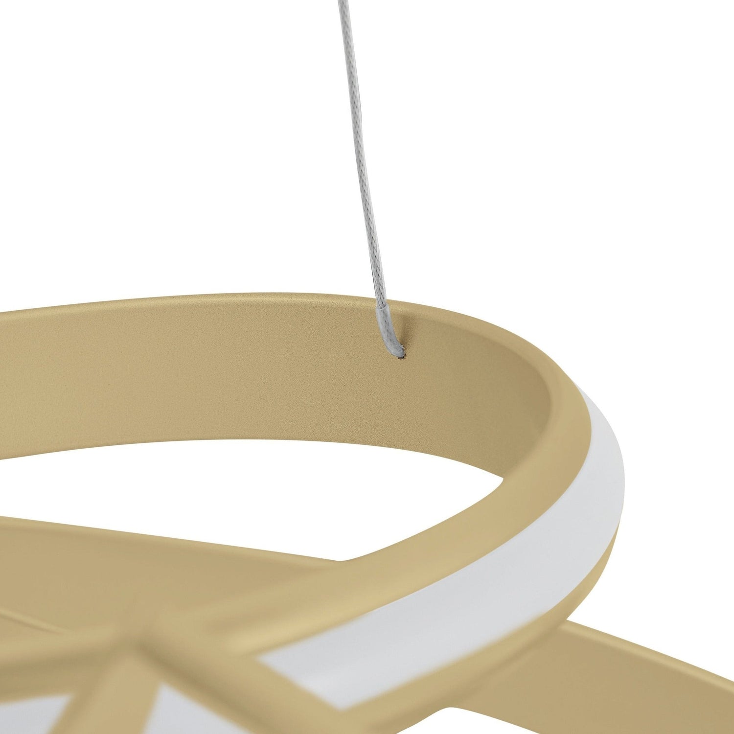 Oslo LED Adjustable Chandelier // Gold - Home Elegance USA