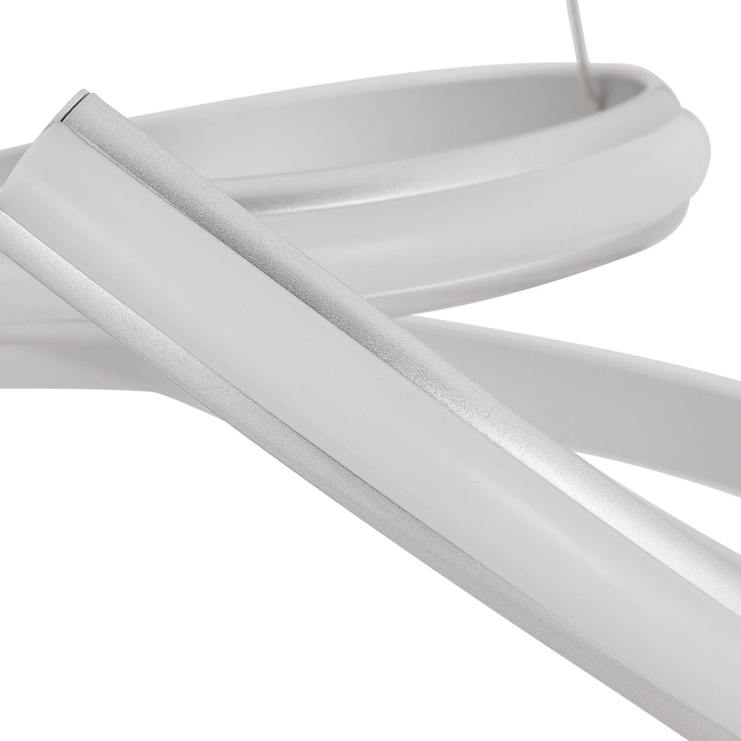 Oslo LED Adjustable Chandelier // Silver - Home Elegance USA