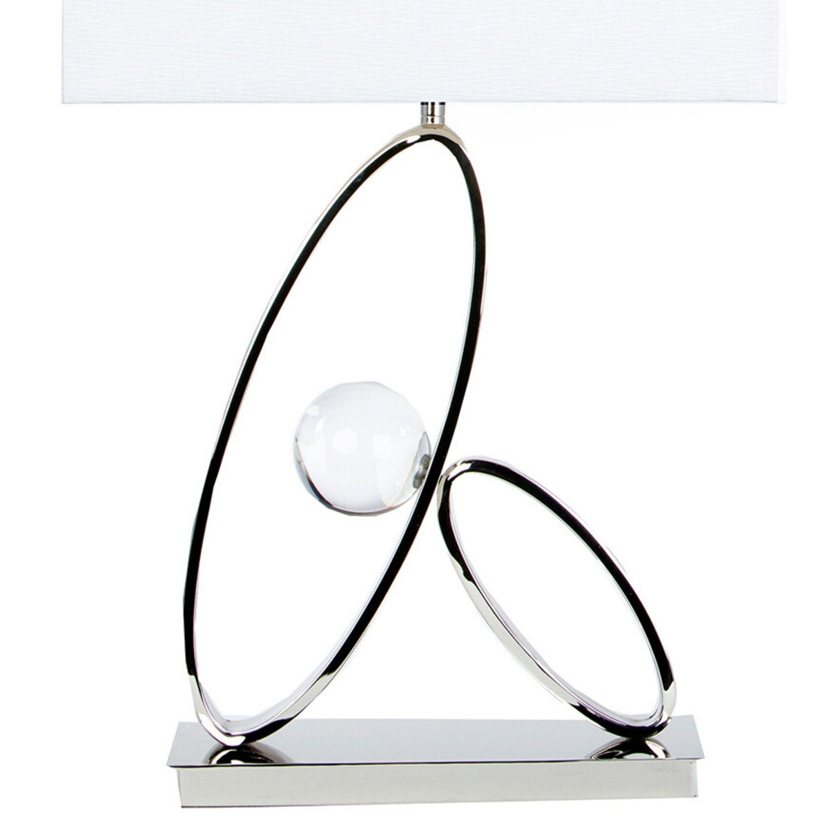 Ovals in Crystal Table Lamp // 1 Light - Home Elegance USA