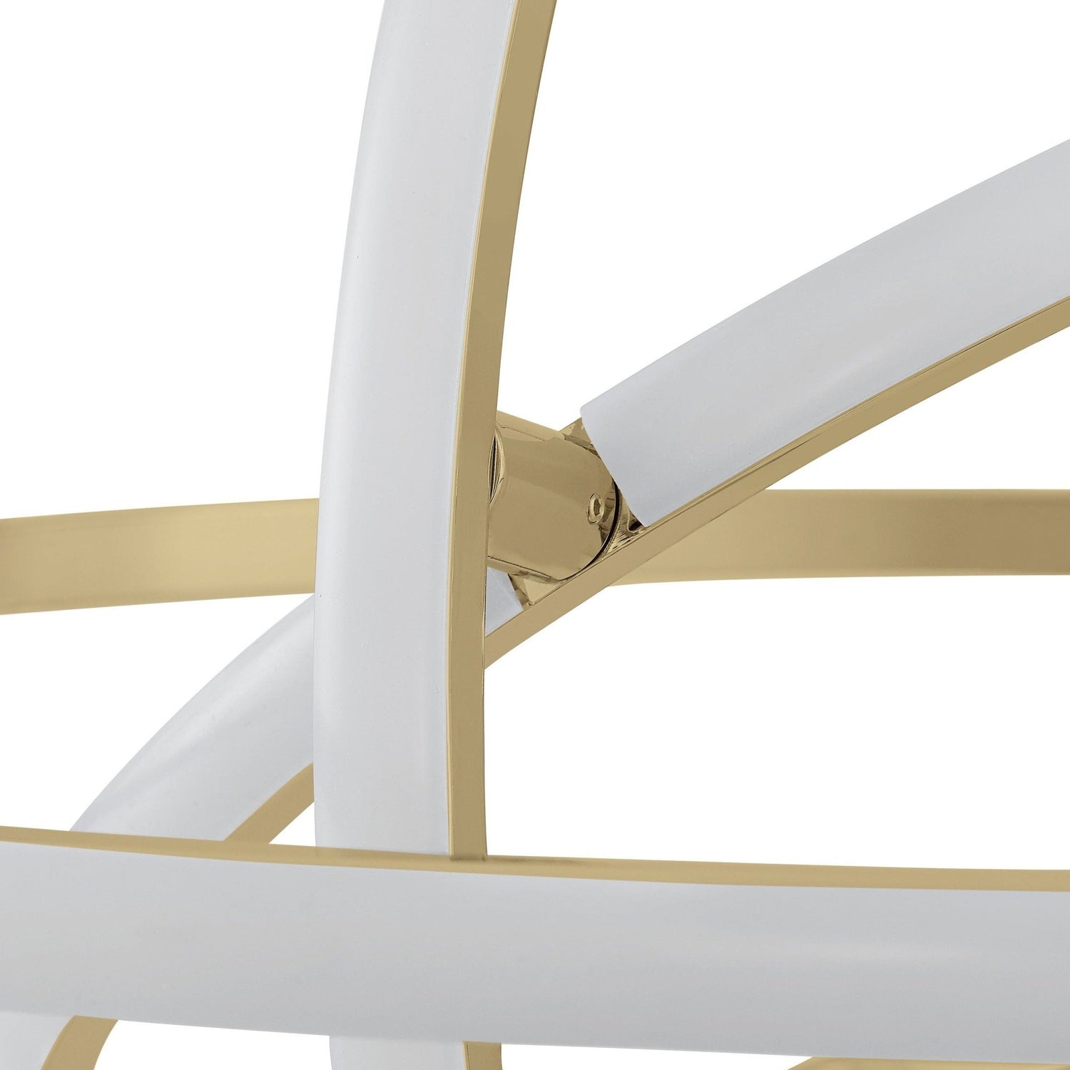 Oxford LED Adjustable Chandelier // Sandy Gold - Home Elegance USA