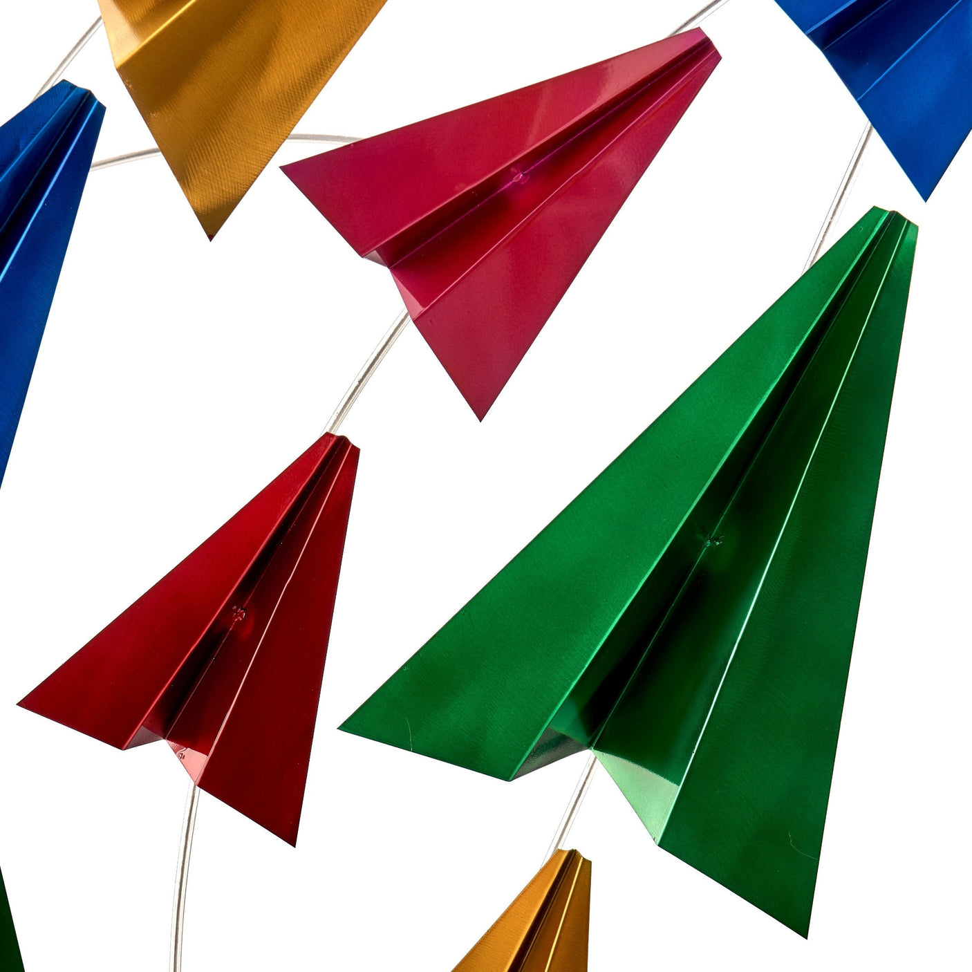 Paper Planes Wall Art // Multicolor - Home Elegance USA