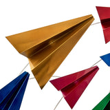 Paper Planes Wall Art // Multicolor - Home Elegance USA