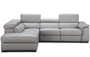 Perla Premium Leather Sectional | J&M