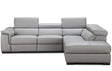 Perla Premium Leather Sectional | J&M