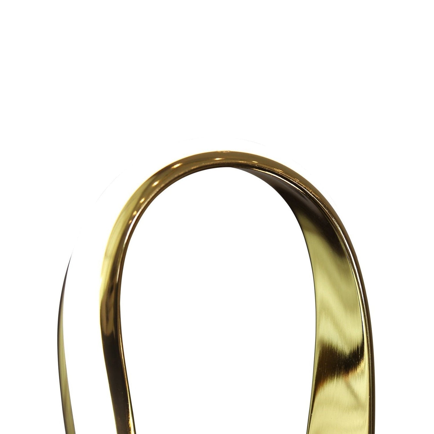 Prague Chrome & Gold Table Lamp // Natural White LED Strip & Touch Dimmer - Home Elegance USA